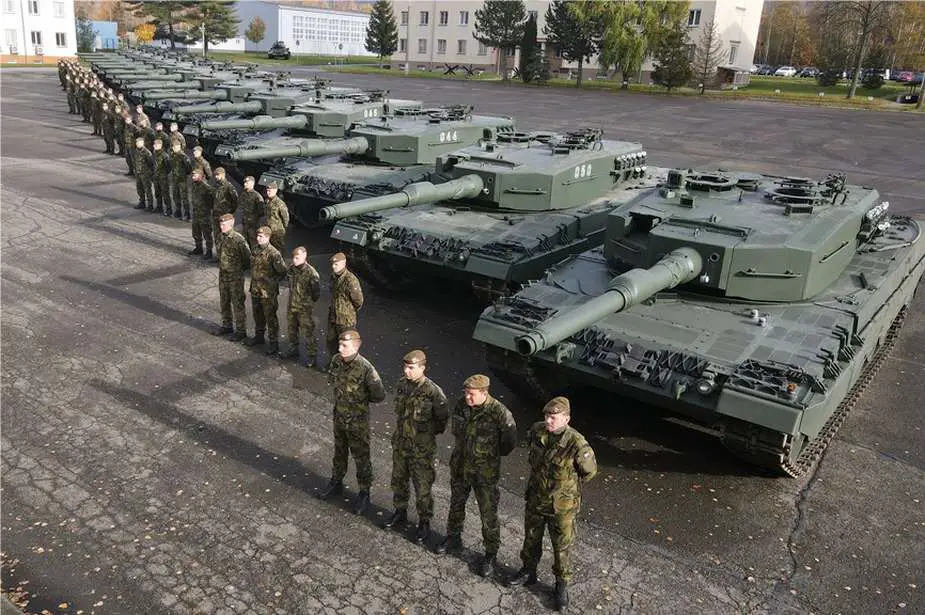 الجيش التشيكي يناقش الحصول على دبابات ألمانية إضافية من طراز Leopard 2A4