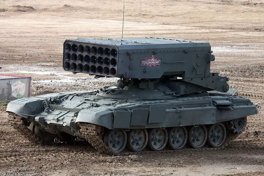 السعودية تتطلع إلى الحصول على نظام قاذف اللهب الثقيل الروسي TOS-1A MLRS