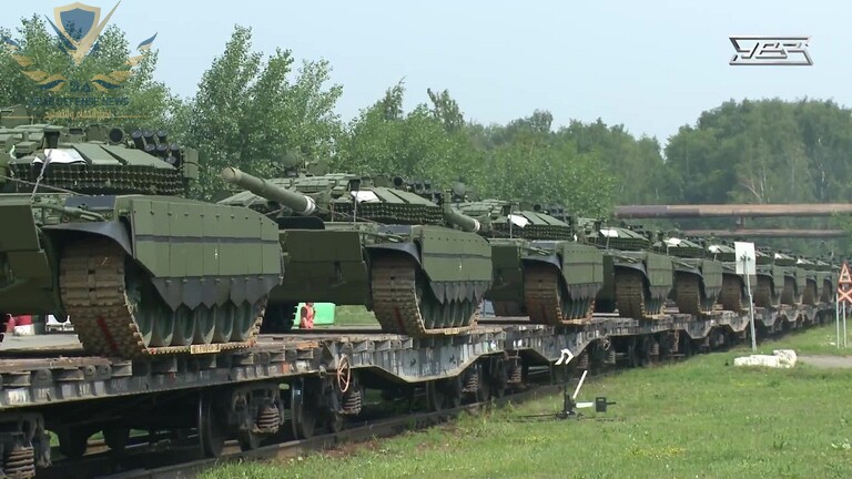 دبابات “تي-90 إم” المطورة تصل للجبش الروسي وتدمير الباتريوت قسم ظهر أوكرانيا