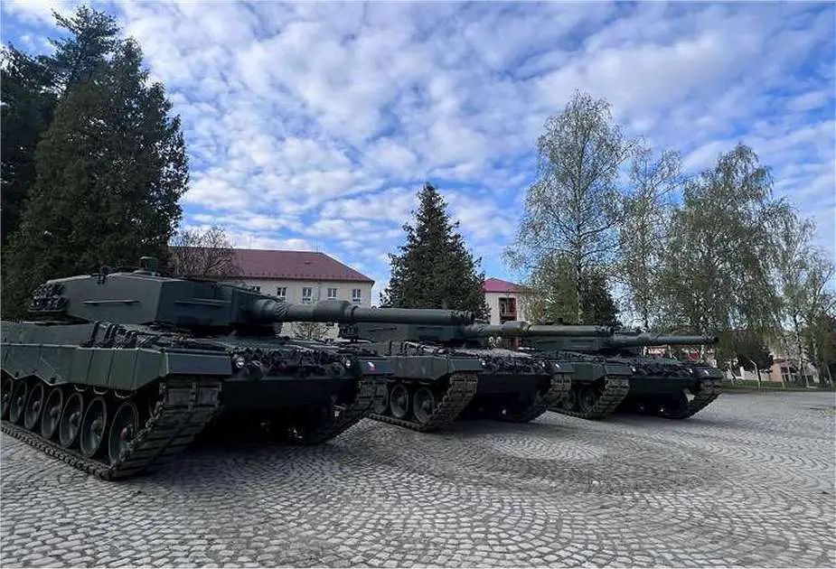 التشيك تخطط للحصول على 76 دبابة ألمانية Leopard 2A8 و28 دبابة Leopard 2A4