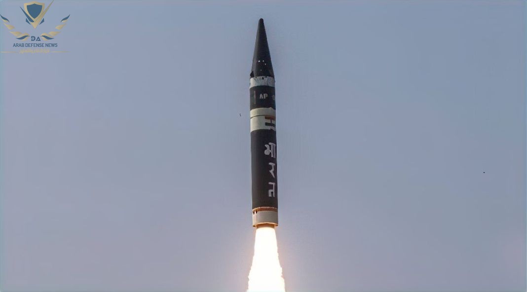 الهند تختبر صاروخا باليستيا جديدا متوسط ​​المدى من طراز Agni-P