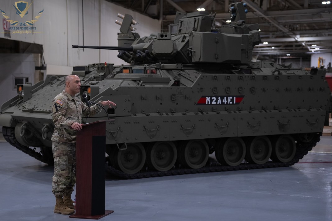 الجيش الأمريكي يكشف عن الجيل الجديد من مركبة برادلي القتالية