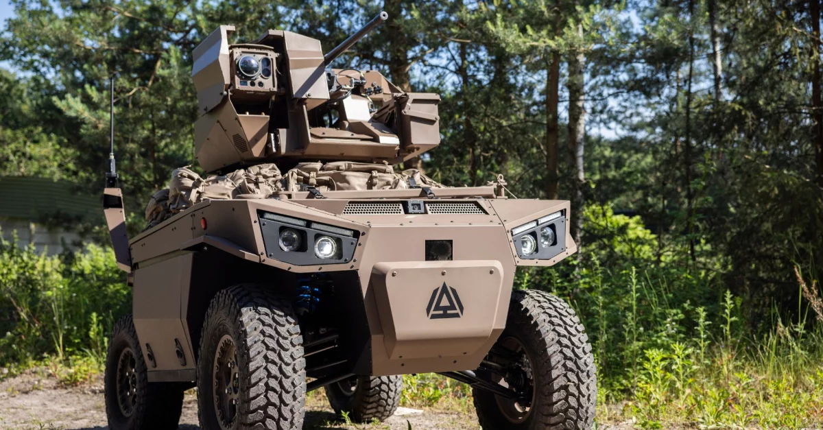 شركة Arquus تقدم مركبات UGV قابلة للتكيف بالكامل للجيوش الفرنسية والخارجية