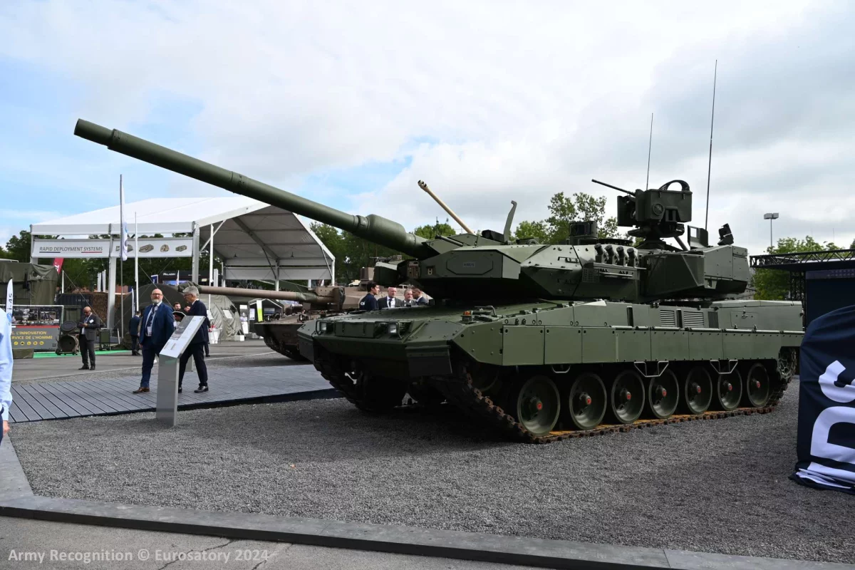 الكشف عن أول نموذج إنتاج دبابة Leopard 2A8 في Eurosatory 2024