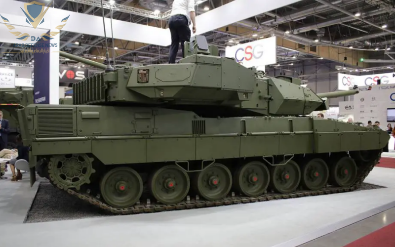 الكشف عن أول نموذج إنتاج دبابة Leopard 2A8 في Eurosatory 2024