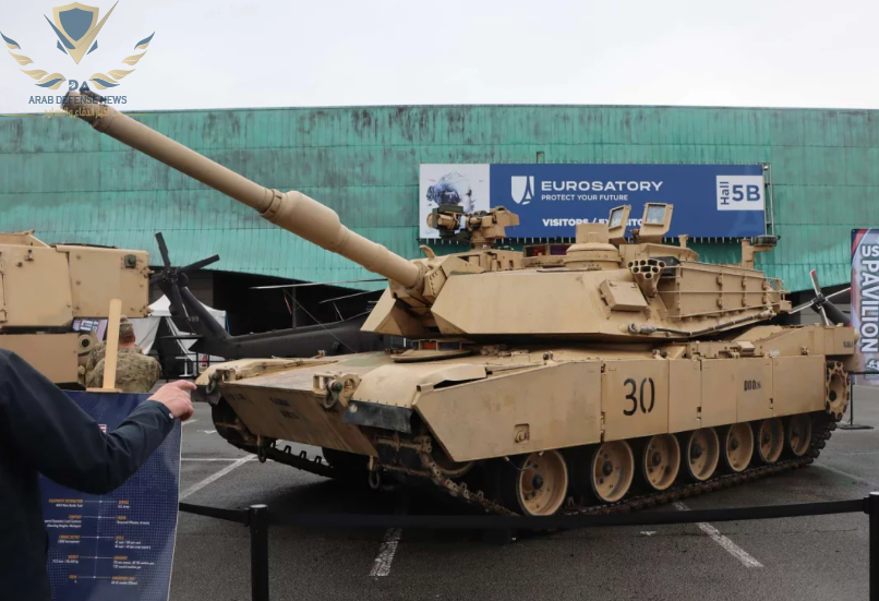 الجيش الأمريكي يغرض دبابة القتال الرئيسية M1A2 Abrams في Eurosatory 2024