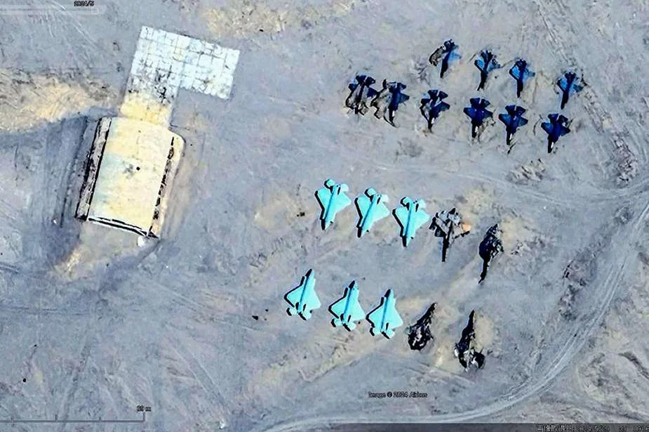 الصين تتدرب على محاكاة هجمات ضد الطائرات المقاتلة الأميركية في صحراء شينجيانغ