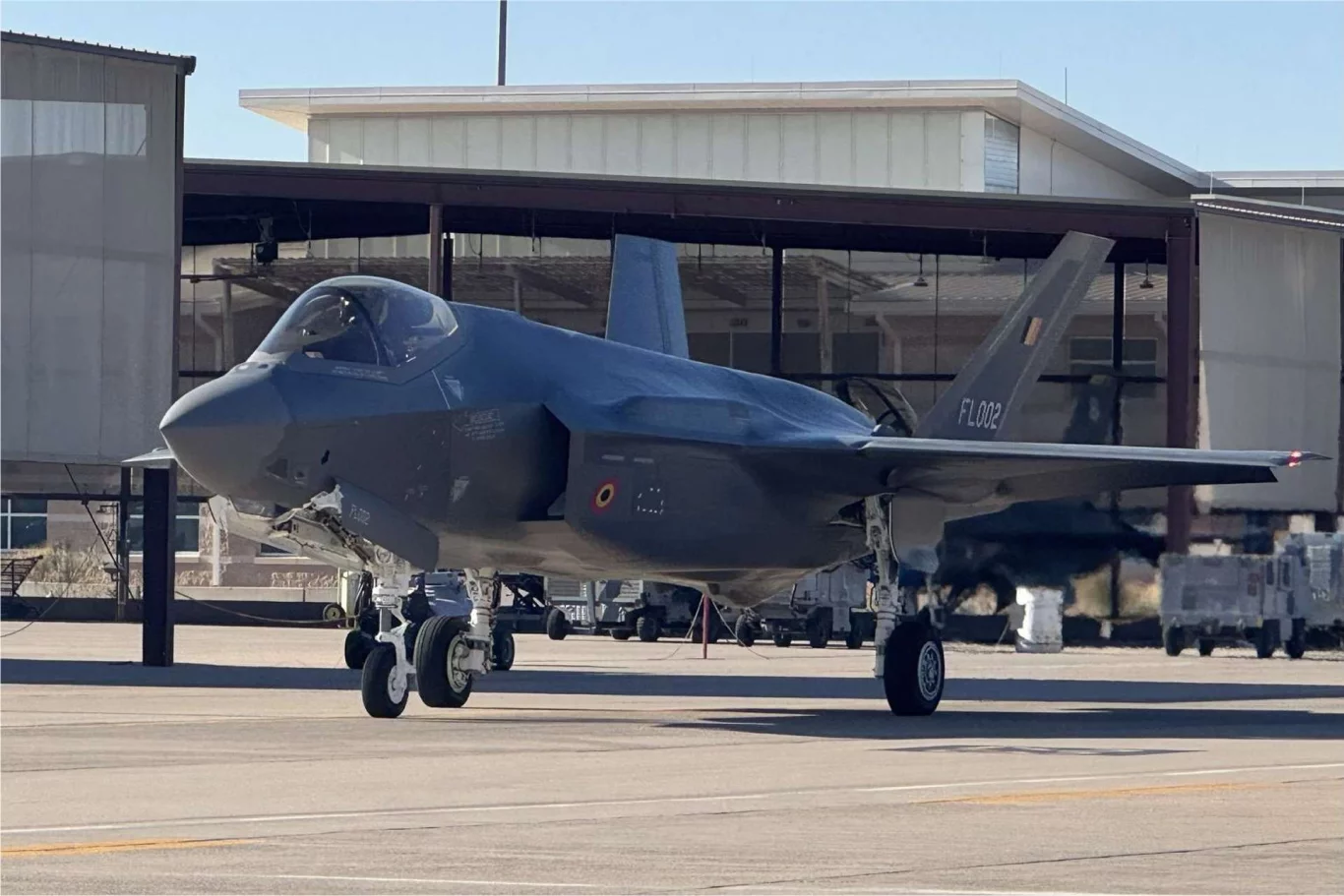 أول رحلة بلجيكية لطائرة F-35A الطائرة المقاتلة الأكثر تطوراً في العالم