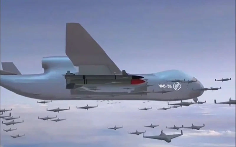 تفاصيل عن طائرة SS-UAV الصينية الجوية القادرة على إطلاق 100 طائرة بدون طيار