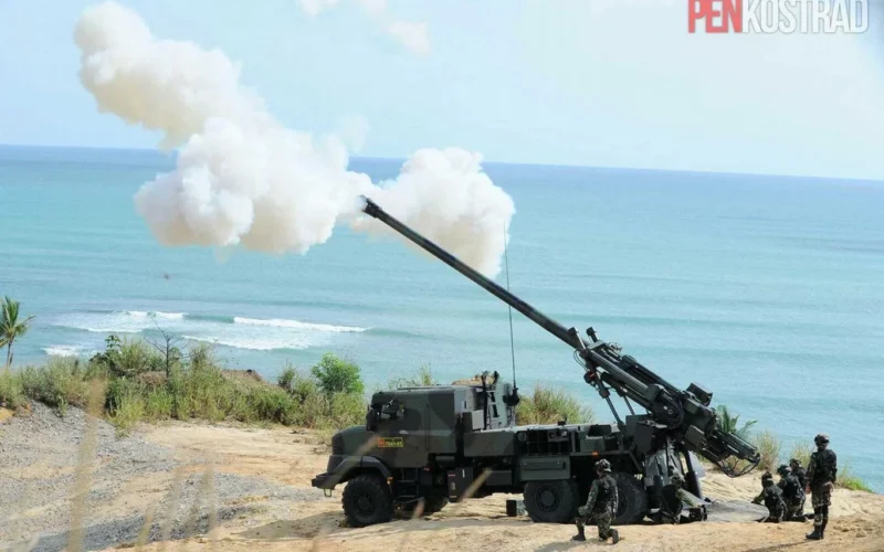 إندونيسيا تعتزم شراء المزيد من مدافع الهاوتزر الفرنسية من طراز KNDS CAESAR