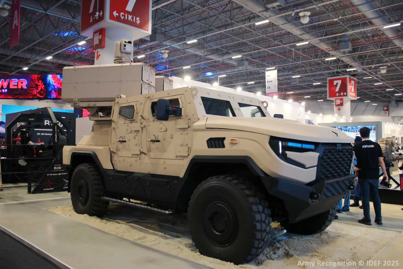 كاليدوس الإماراتية تكشف عن مركبة MATV 4x4 مزودة بصواريخ Alheda للضربات السريعة
