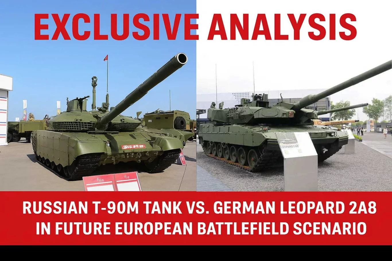 مقارنة بين T-90M و Leopard 2A8 في المعركة الأوروبية المستقبلية