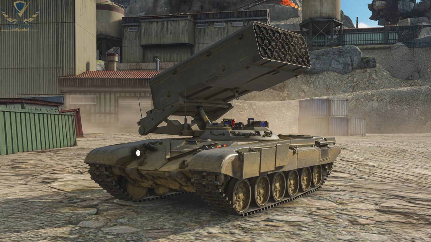 روسيا تدفع بـ TOS-1A على هيكل T-80 في أول انتشار حراري بأوكرانيا