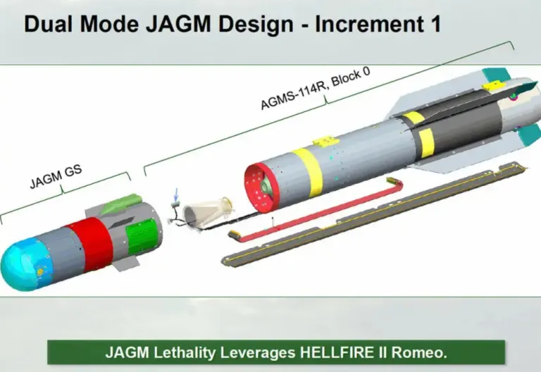 صاروخ هيلفاير AGM-114 يحصل على رأس حربي متعدد الاتجاهات
