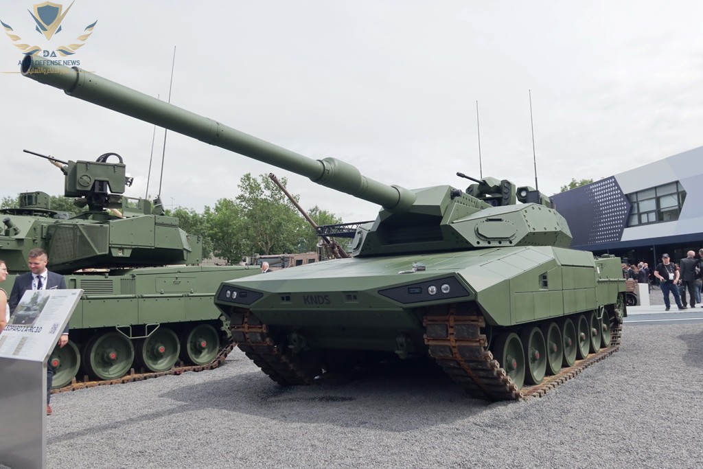 النموذج الثاني من Leopard 2A-RC 3.0 يظهر لأول مرة، كتصميم لدبابة الناتو المستقبلية
