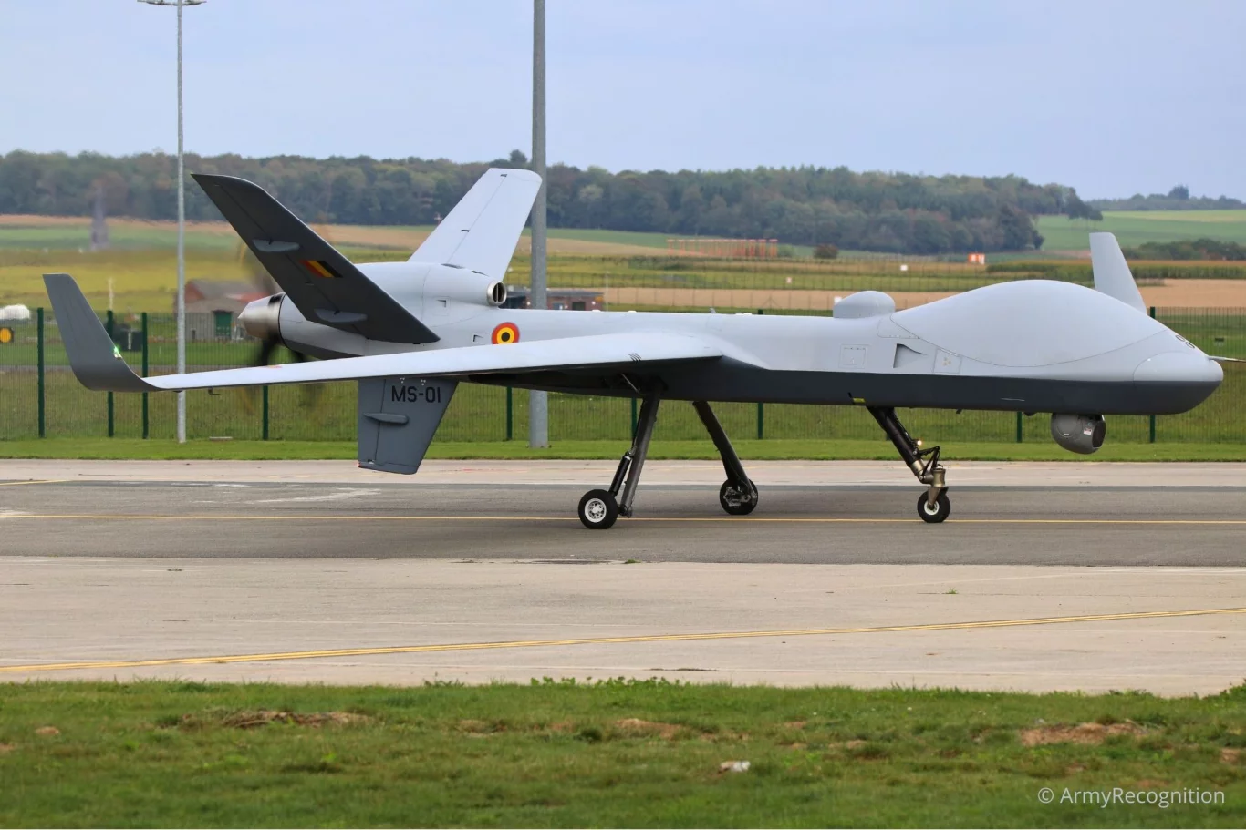 بلجيكا تشغّل أولى طائرات MQ-9B الأمريكية لتعزيز قدراتها الاستخباراتية