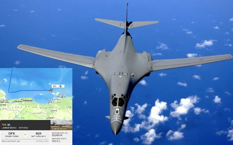 قاذفات B-1B الأميركية تحاكي ضربات قرب فنزويلا
