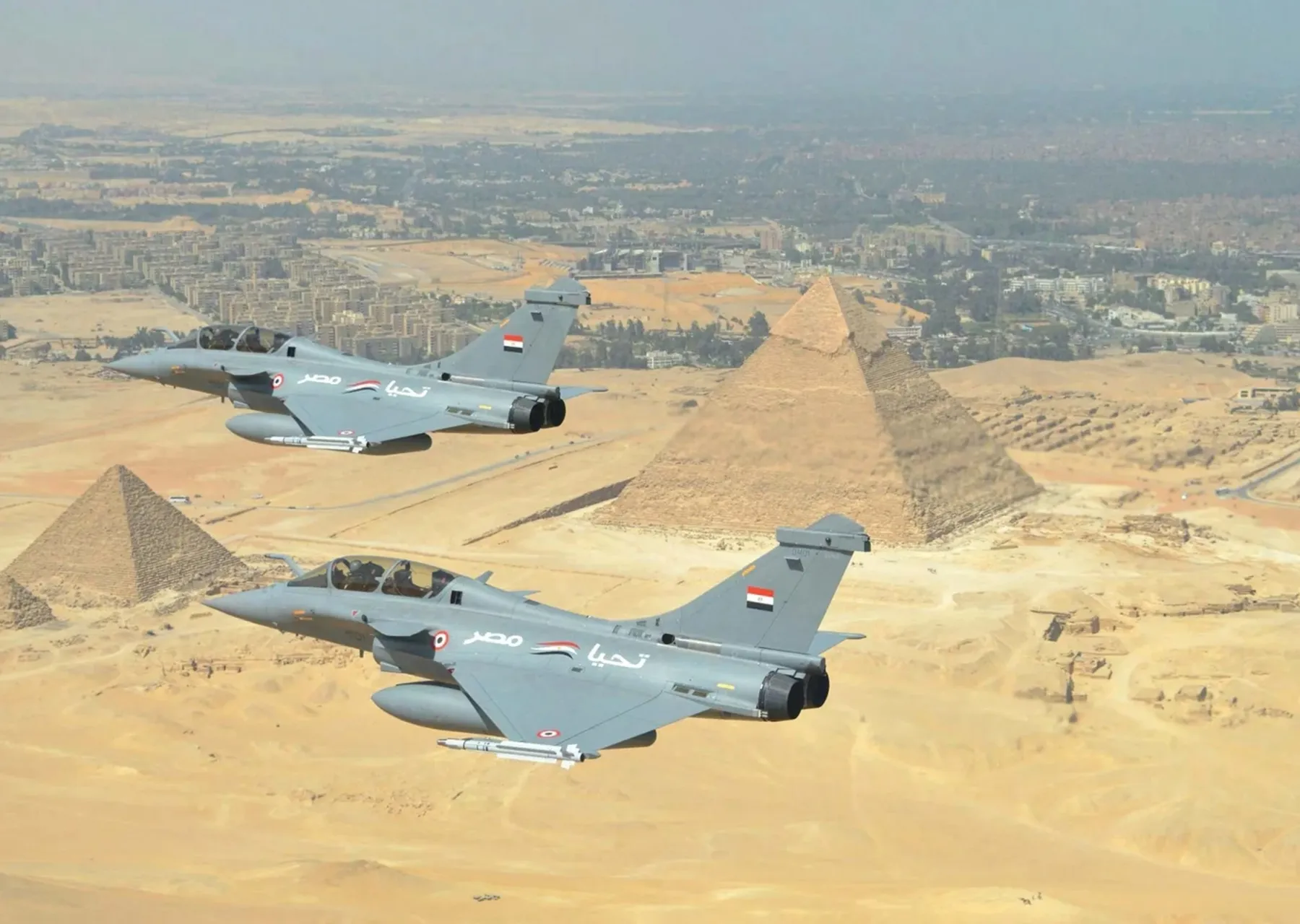 مصر تتسلم 3 طائرات رافال جديدة لتعزيز تحديث قواتها الجوية