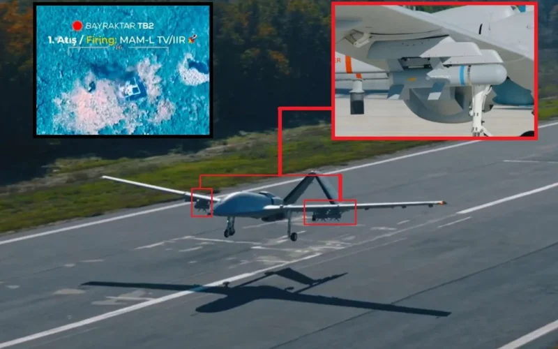 الدرون TB3 تبهر المراقبين بدقة MAM-L الذكية في اختبار جديد