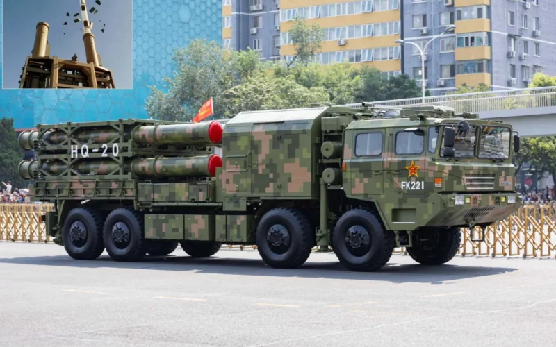 الصين تكشف عن أول اختبار علني لنظام الدفاع الجوي HQ-20
