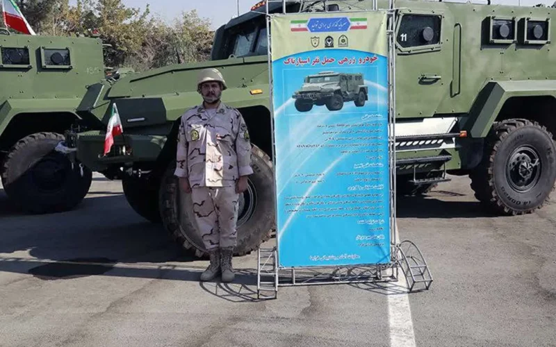 إيران تتسلم سرًا مركبات Spartak 4×4 MRAP روسية لدوريات الحدود