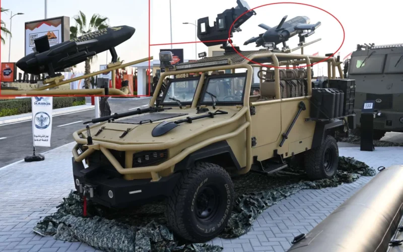 مصر تكشف عن مركبتي Tiger TLC 79 و ST-108 GPR