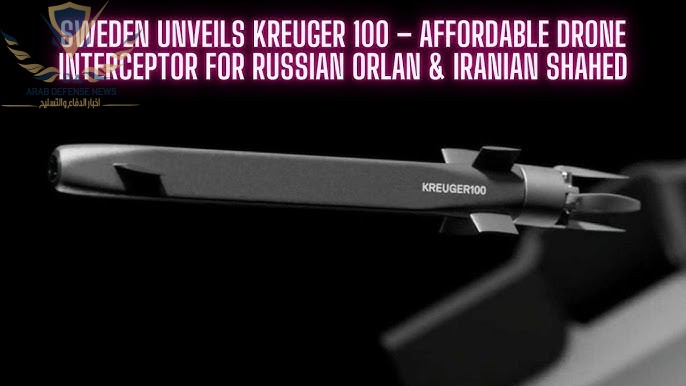  السويد تختبر طائرة كروجر 100 الاعتراضية قبل إرسالها إلى أوكرانيا 