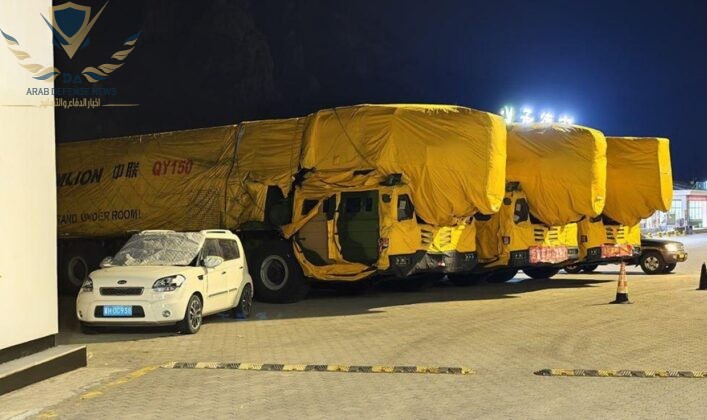 الصين تخفي منصات صواريخ باليستية عابرة للقارات بغطاء رافعات مدنية