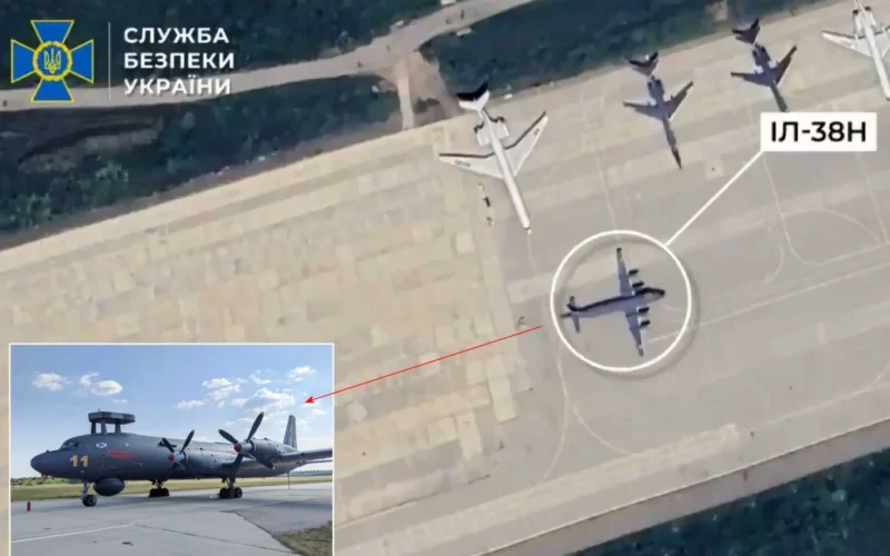 أوكرانيا تسقط طائرة Il-38 الروسية الوحيدة المضادة للغواصات في البحر الأسود