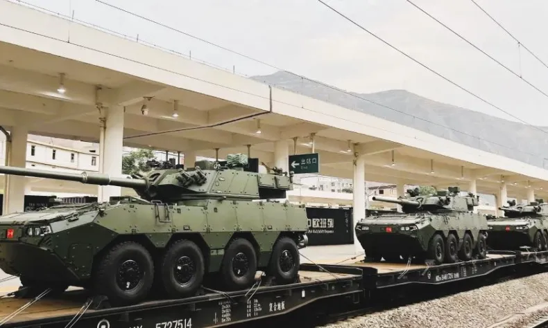 مركبة القتال 19 الصينية تظهر لأول مرة في تدريبات على الخطوط الأمامية