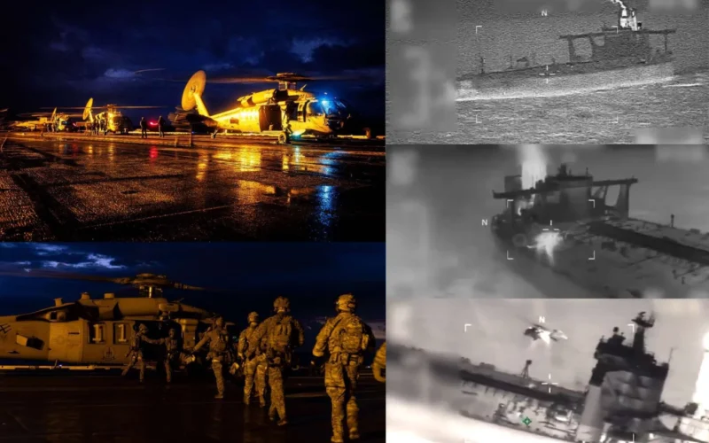 القوات الأمريكية تستولي على ناقلة نفط روسية بدعم استخبارات المملكة المتحدة