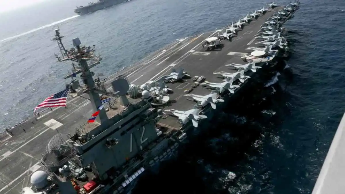 أمريكا تستعد لنشر حاملة طائرات ثانية بالشرق الأوسط والهدف إيران