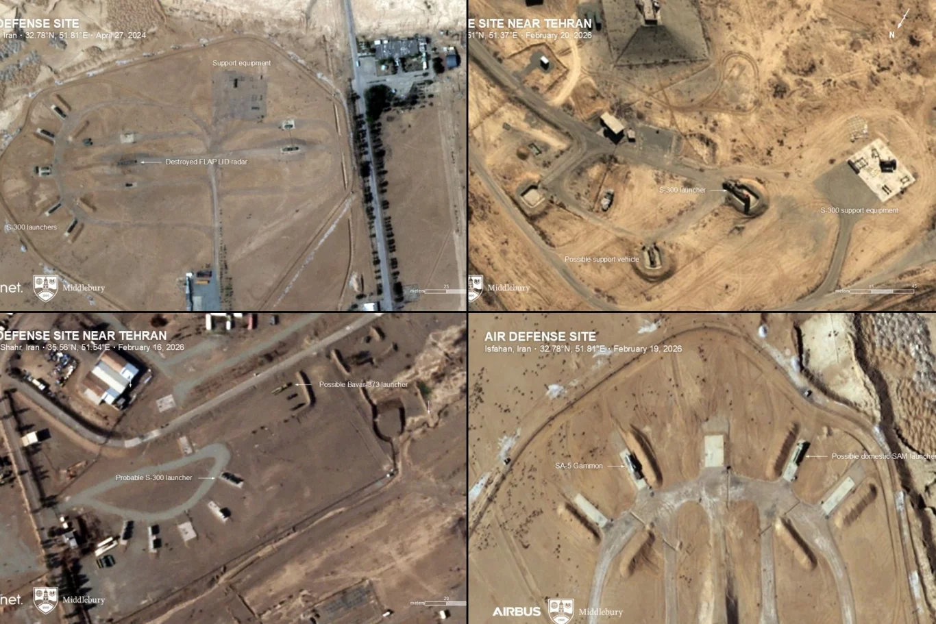 إيران تعيد نشر منظومة إس-300 تحسباً لضربات أمريكية