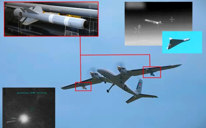 مسيّرة أكينجي التركية تنفذ أول إسقاط جوي بذخيرة EREN ضد طائرة شاهد