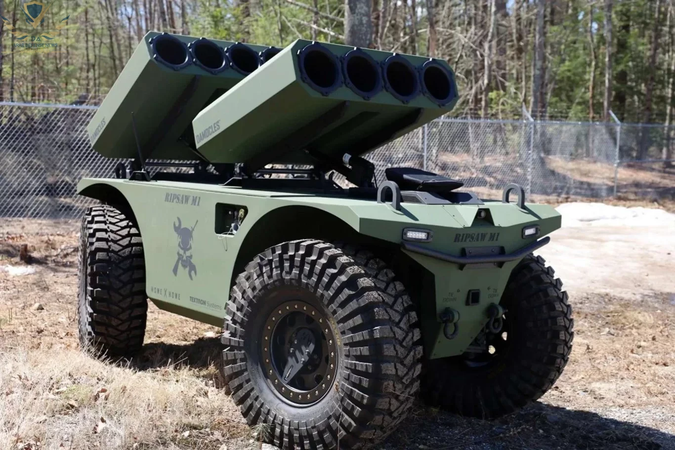 تكسترون تكشف عن مركبة RIPSAW M1 الروبوتية للحرب الساحلية لمشاة البحرية الأمريكية