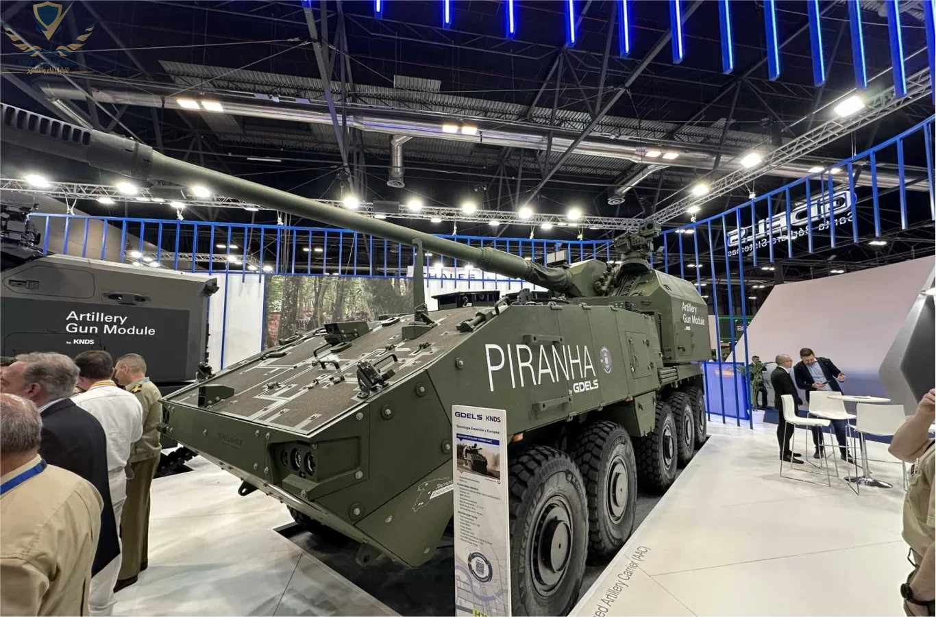 شركتا GDELS وKNDS تطوران مدفع هاوتزر جديدًا للناتو بدمج PIRANHA وAGM 155mm