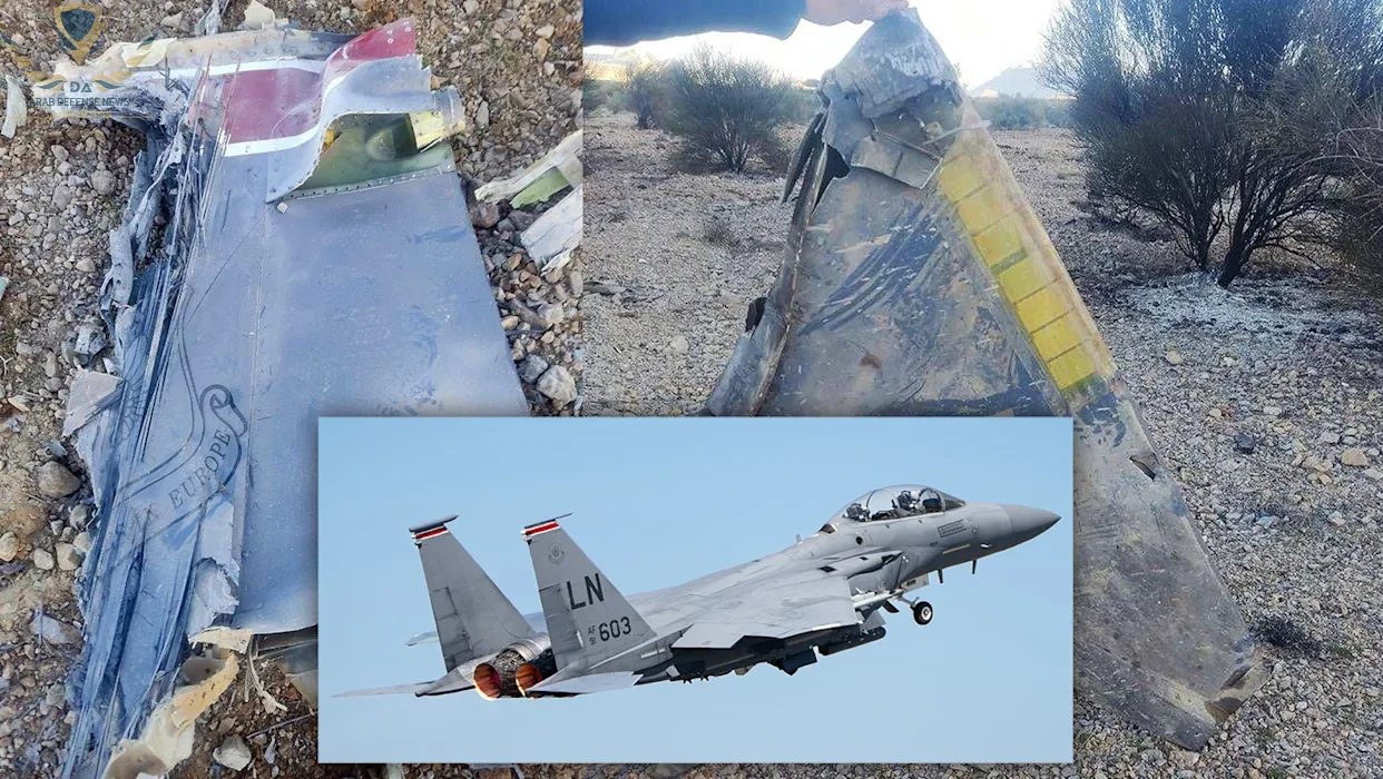 هل استخدم إيران صواريخ صينية محمولة لإسقاط مقاتلة أمريكية من طراز F-15E؟