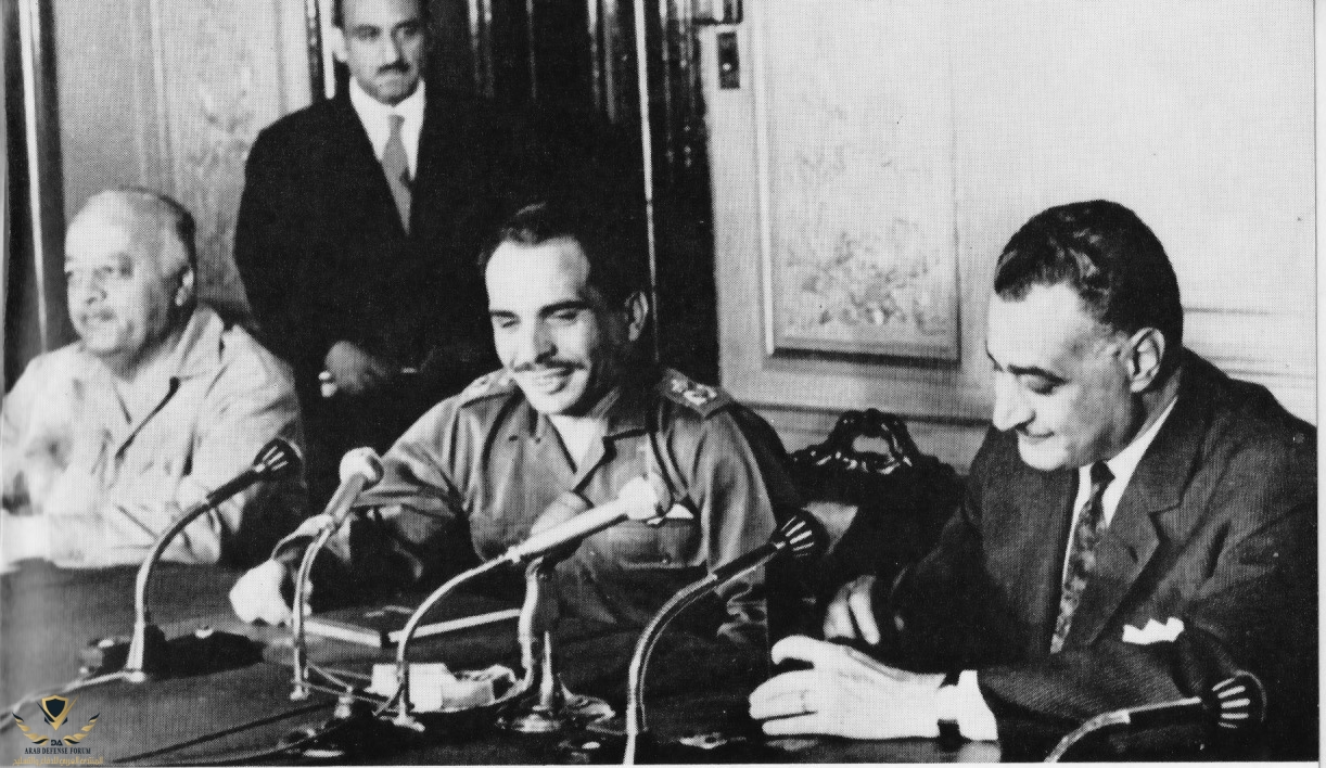 عبد الناصر مع الملك حسين ٣٠ مايو.jpeg