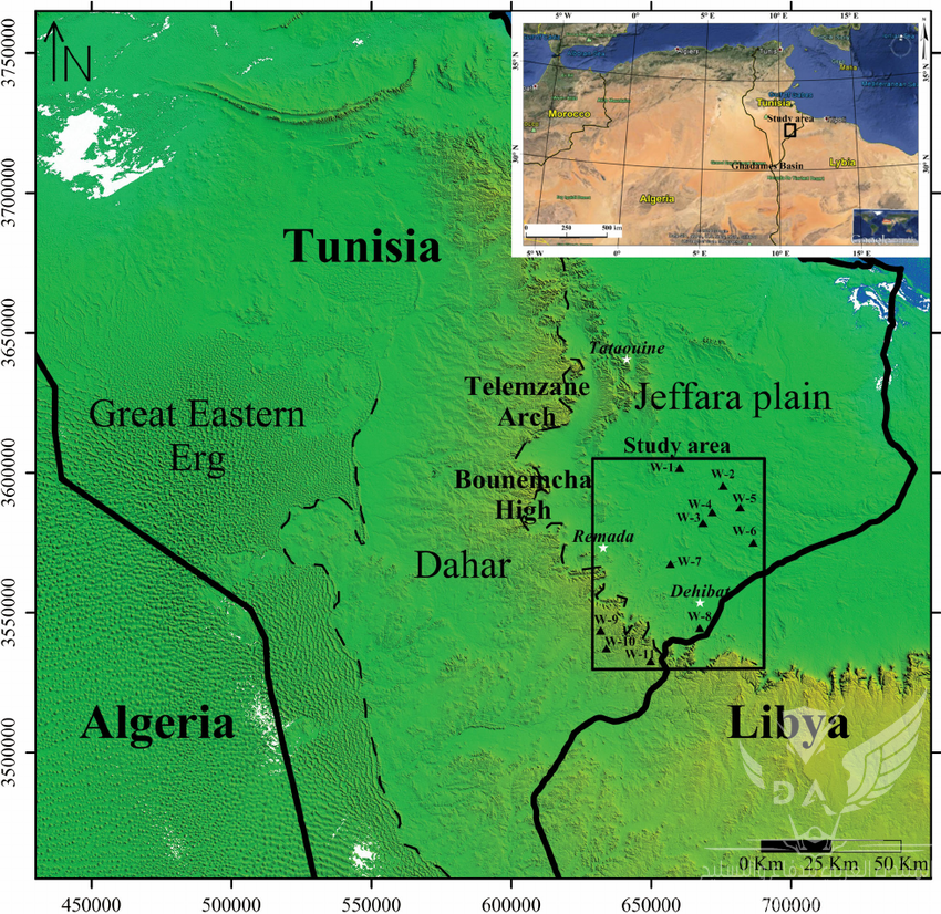 Location-map-of-the-Jeffara-Basin-and-geological-provinces-of-southern-Tunisia-digital.png