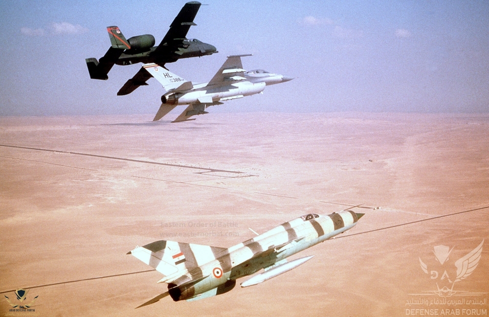 A-10A_Thunderbolt_F-16A_Falcom_and_Egyiptian_MiG-21PFM_interceptor_during_exercise_Bright_Star...jpg