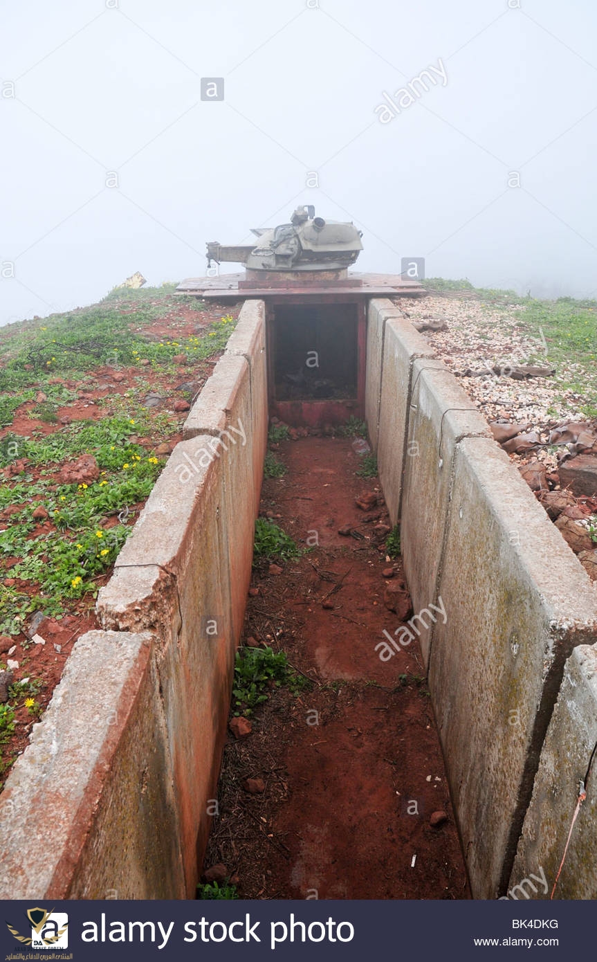 israel-golan-heights-near-kibbutz-ein-zivan-syrian-fortifications-BK4DKG.jpg