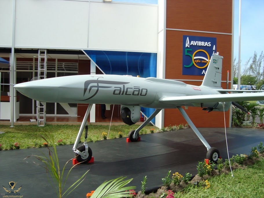Brazil Avibras Falcao, tambitious unmanned air vehicle project  Brazilian air force uav (1).jpg