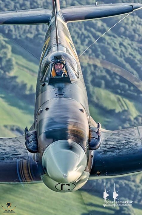 Spitfire pilot flying an Air-to-Air hop over Zoersel, Belgium_ Photo_ Kedar Karmarkar KedarKa...jpeg