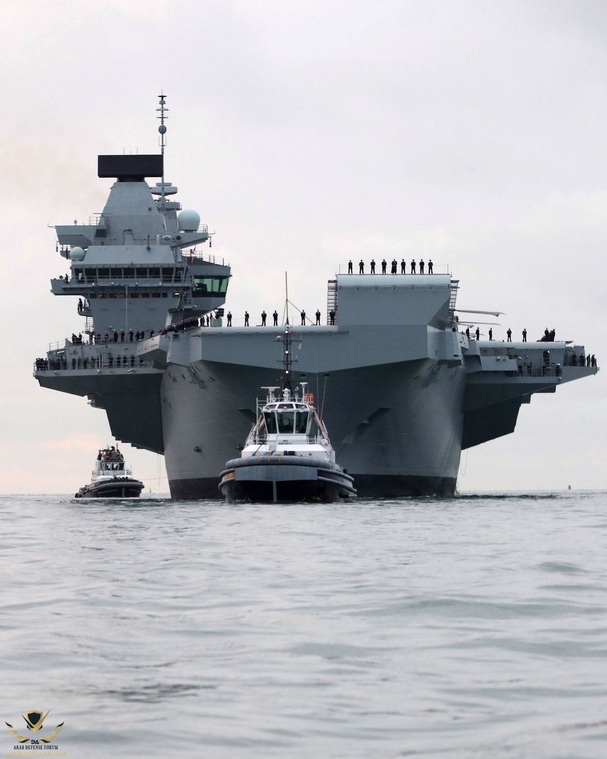 PHOTOS_ UK's Biggest Warship HMS Queen Elizabeth Sails Into Portsmouth – gCaptain.jpeg