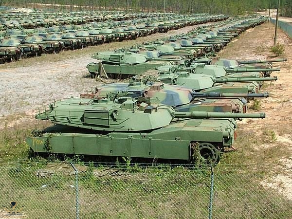 Ordinary morality is only for ordinary people  - American M1 Abrams tanks are in storage_ In ...jpeg
