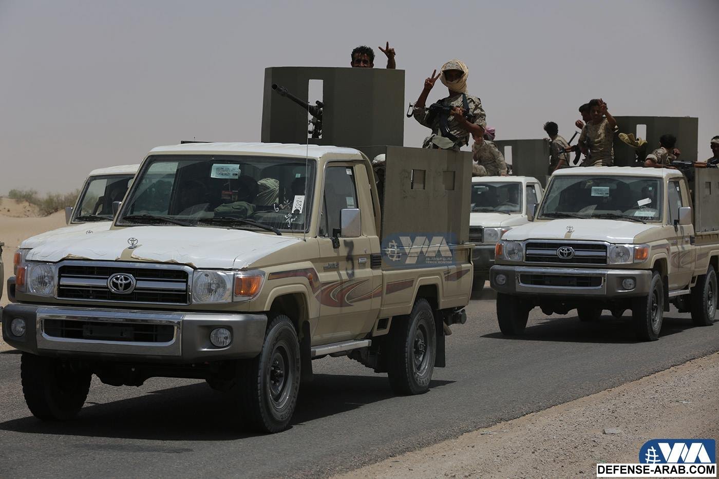 وصول الجيش اليمني المدرب إلى مأرب.jpg