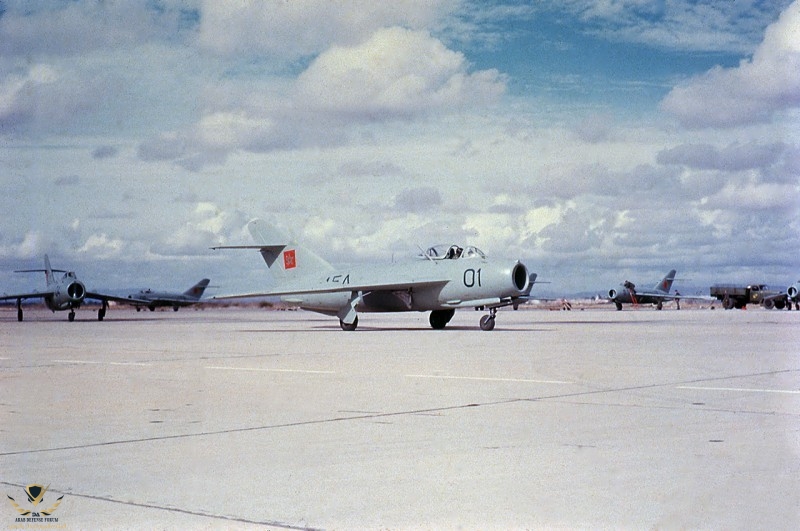 MiG-17 fighters of the Royal Moroccan air force; Marrakech; November 1961fgg.jpg