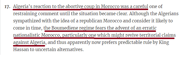  فعل الجزائر من المحاولة الانقلابية فيالمغرب كان حذر فرغم تعاطفها مع فكرة الجمهورية في المغرب ...png