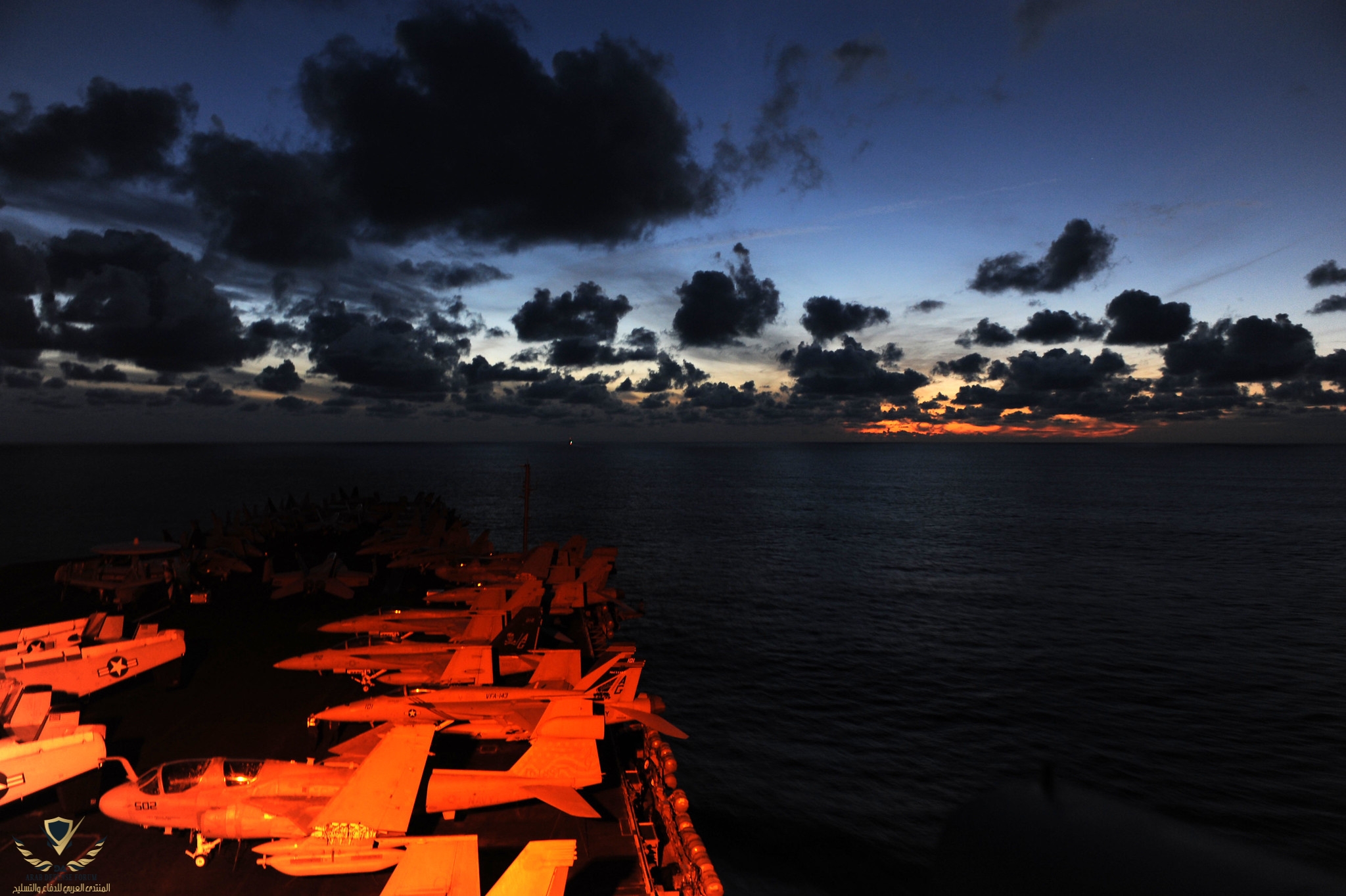 USS Dwight D. Eisenhower transits the Atlantic Ocean ..jpg