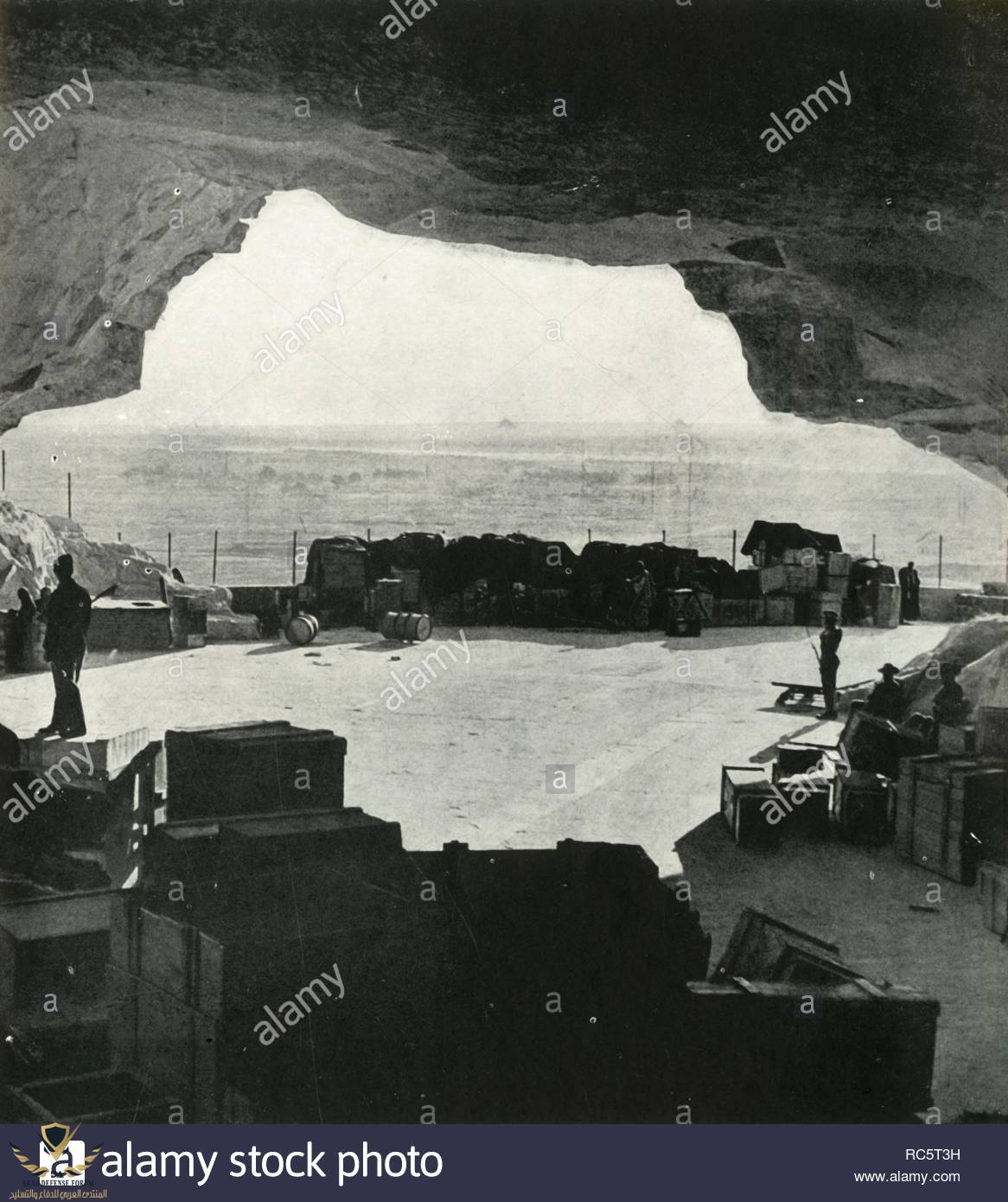 huge-bombproof-stores-and-repair-shops-were-made-from-the-caves-c1942-1943-1945-creator-unknow...jpg